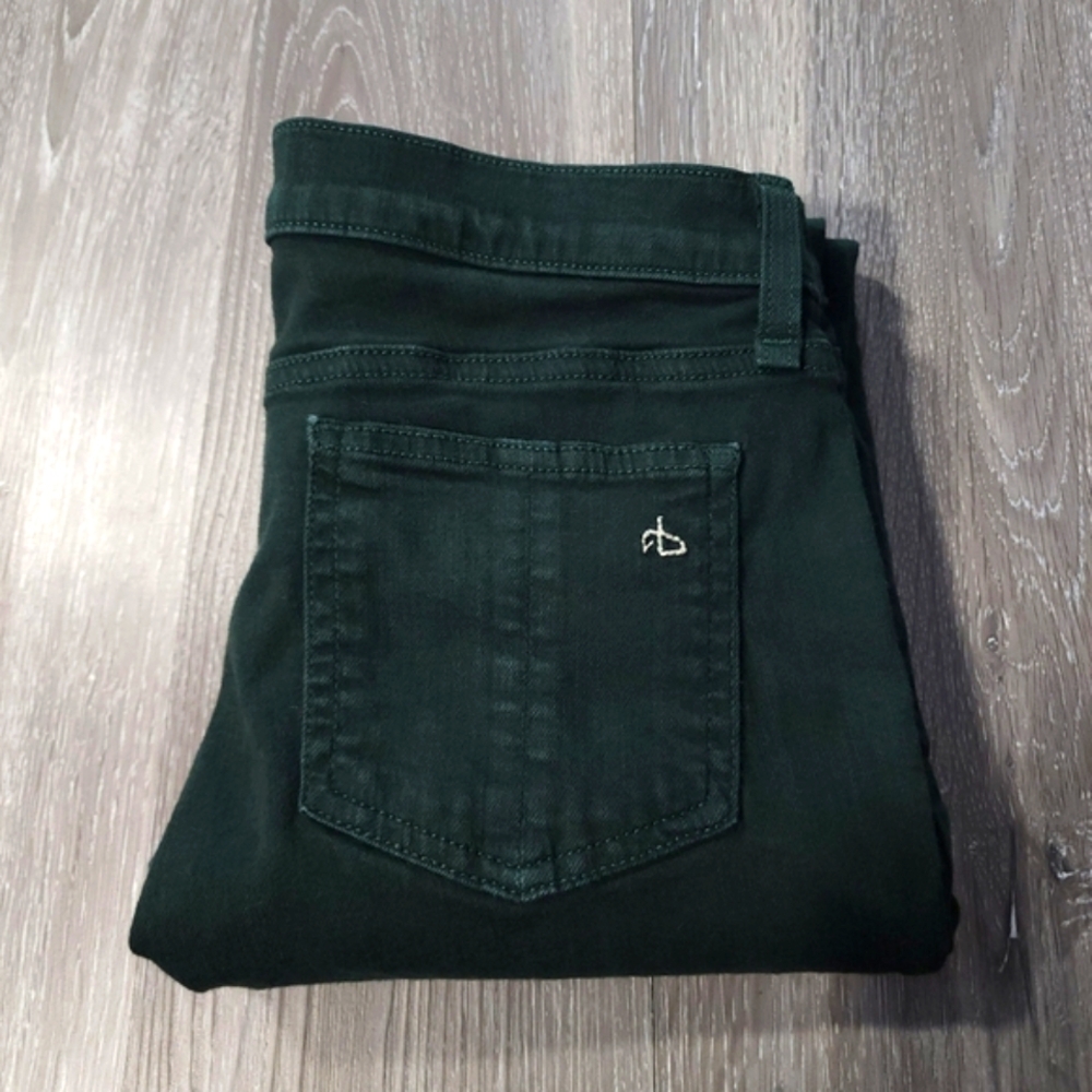 Rag And Bone Women's Dark Green Emerald Jeans Size 26